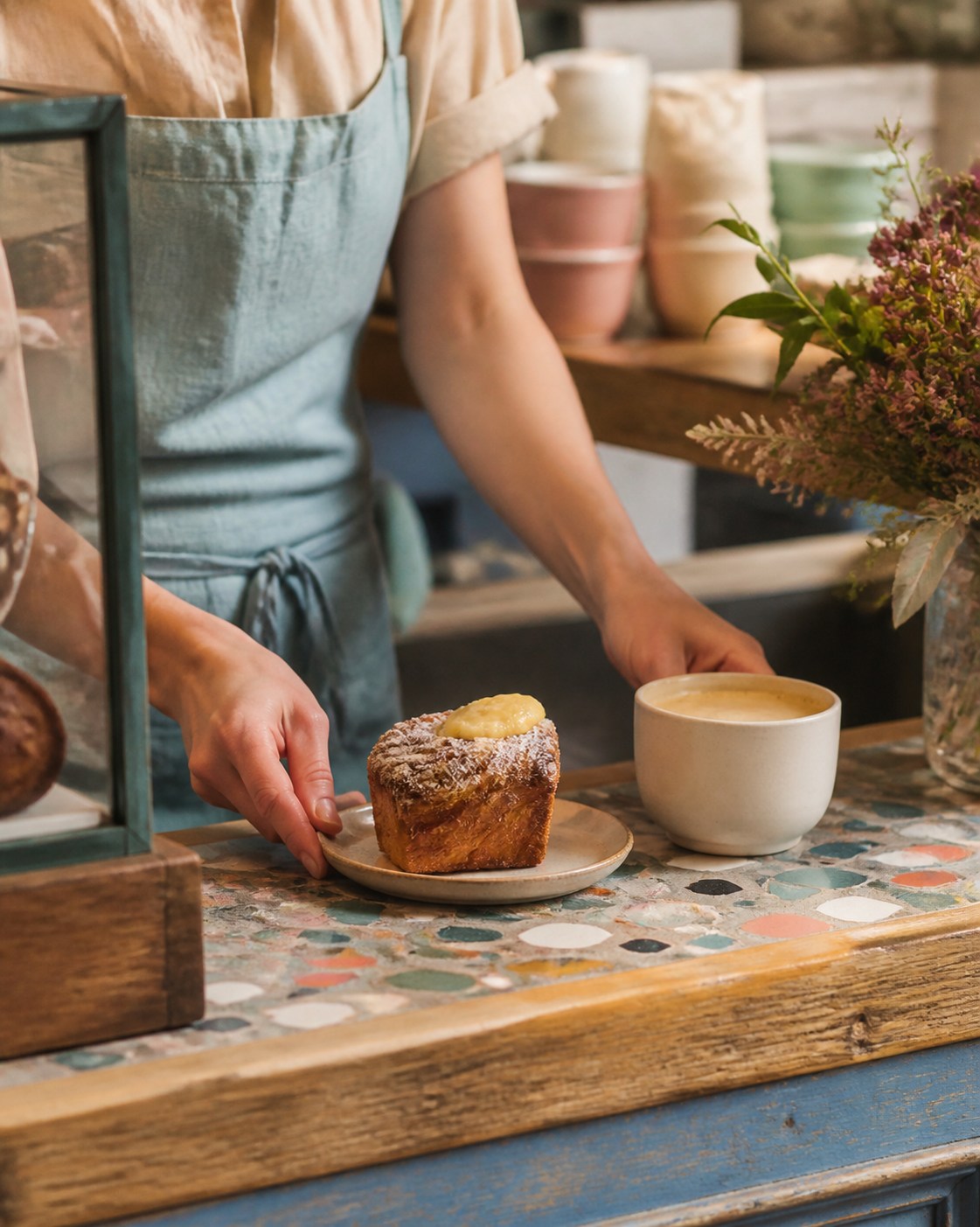 Café-Alltag im Café Nordbucht