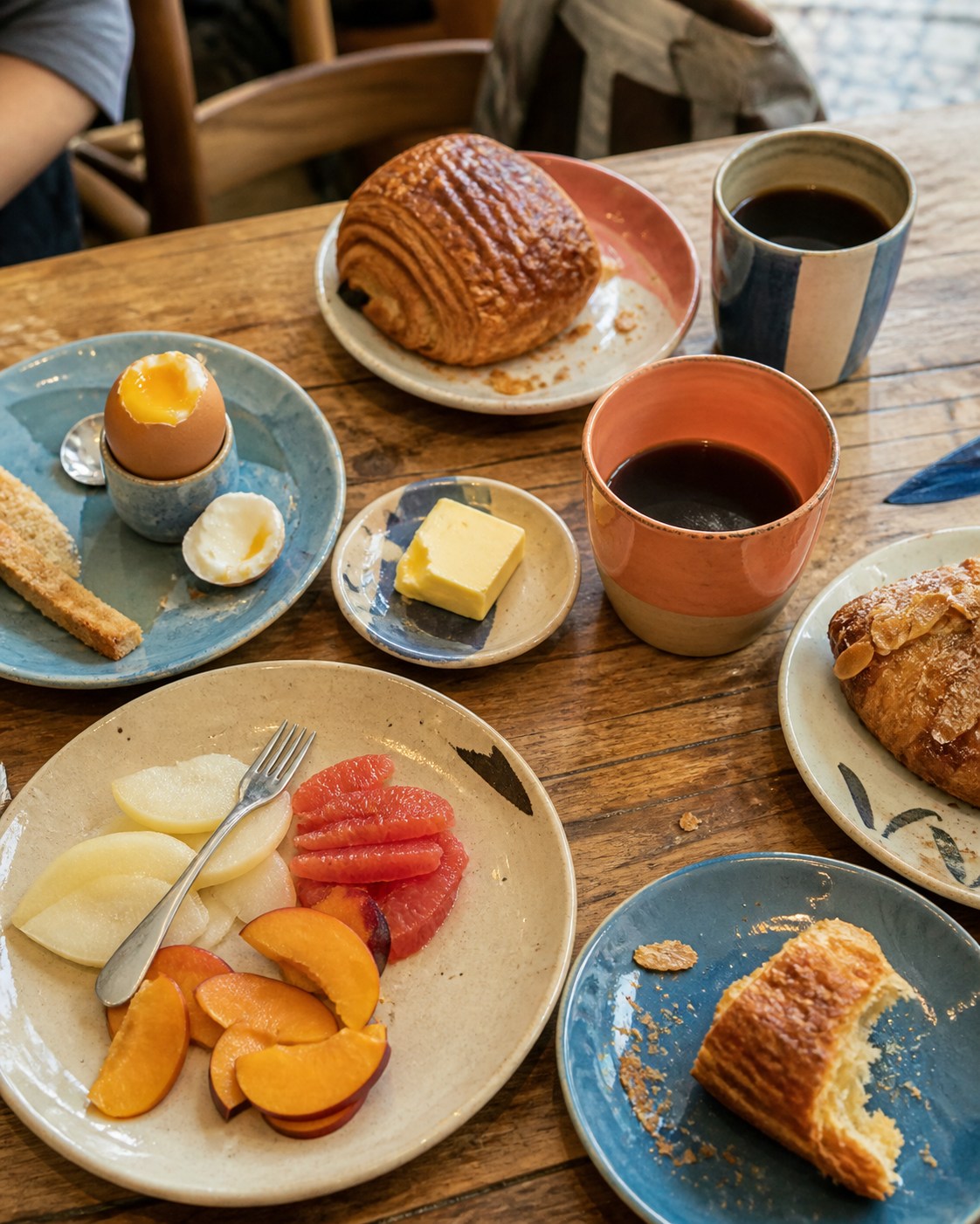 Frühstück im Café Nordbucht